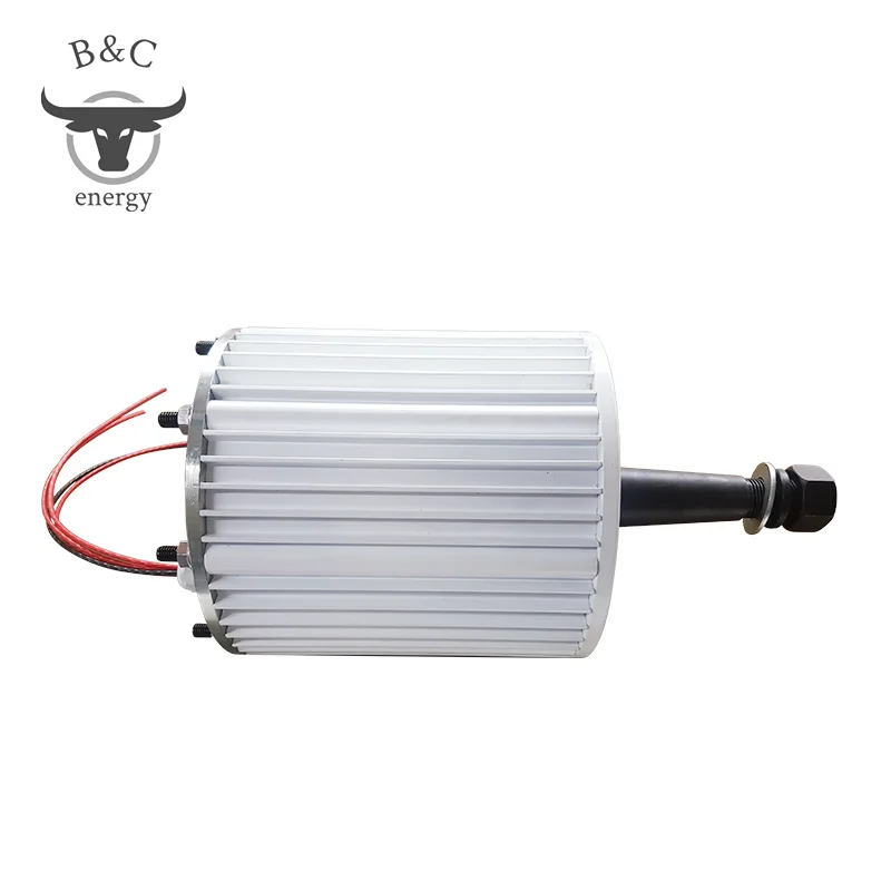 Низкооборотный 2 кВт PMG Тип 3 фазы переменного тока 2000 Вт Генератор постоянного