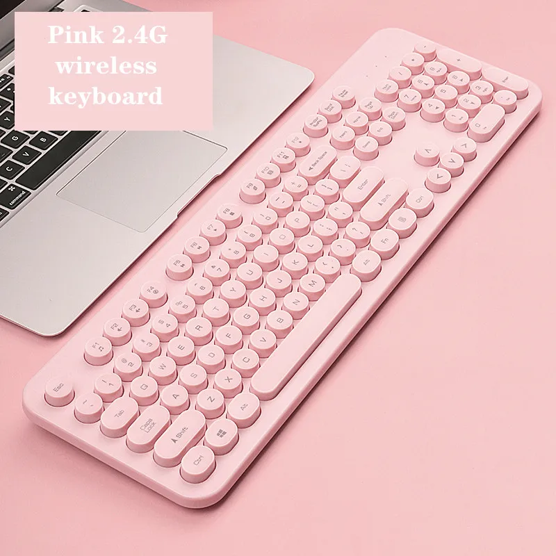 

2.4G Wireless Keyboard and Mouse Protable Mini Keyboard Mouse Combo Set For Notebook Laptop Mac Desktop PC Computer