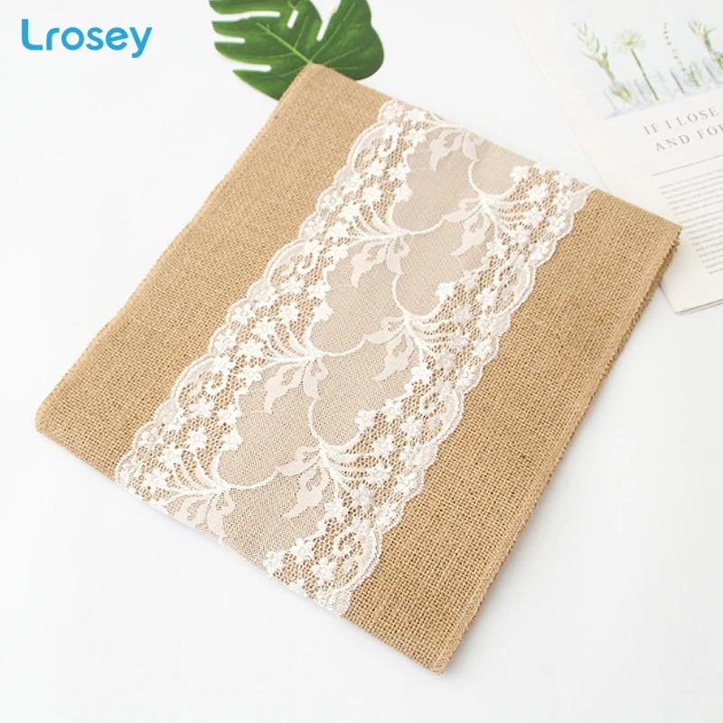 Льняной Настольный коврик с европейскими флагами противоскользящие столовые