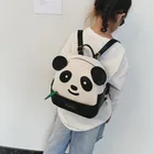 Детский Школьный рюкзак с 3D рисунком панды, мультяшный ранец для мальчиков и девочек, симпатичная сумка для учеников, подарок