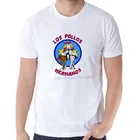 ЗАБАВНЫЕ РЕТРО Los Pollos Hermanos винтажные хипстерские унисекс Топы большого размера с принтом Футболки с графическим дизайном футболки Harajuku мужская одежда