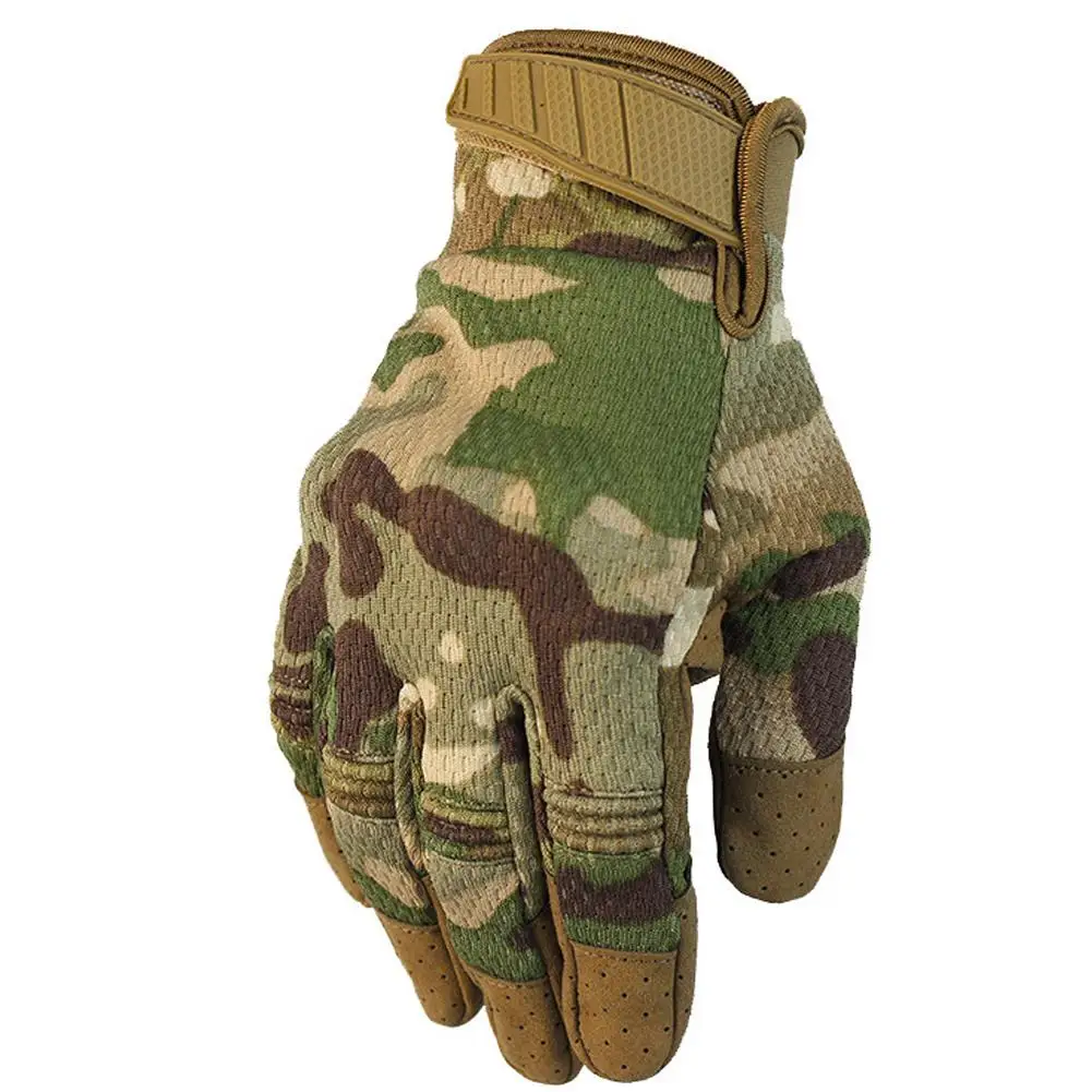 

HiMISS Outdoor Climbing Gloves Anti-skid Motorcycle Riding Gloves Tactical Fighting Full Finger Gloves