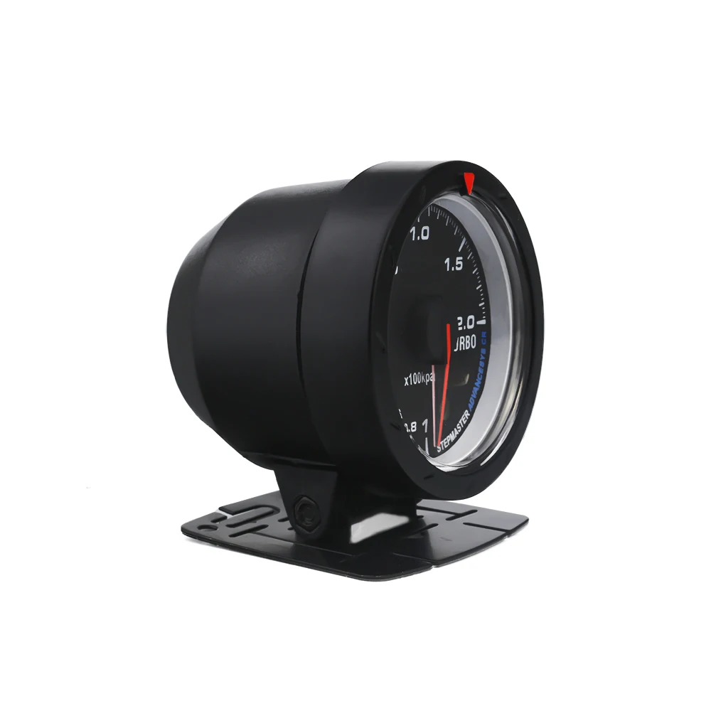 Автомобильный турбо-датчик измеритель красного и белого цвета с датчиком 60 мм
