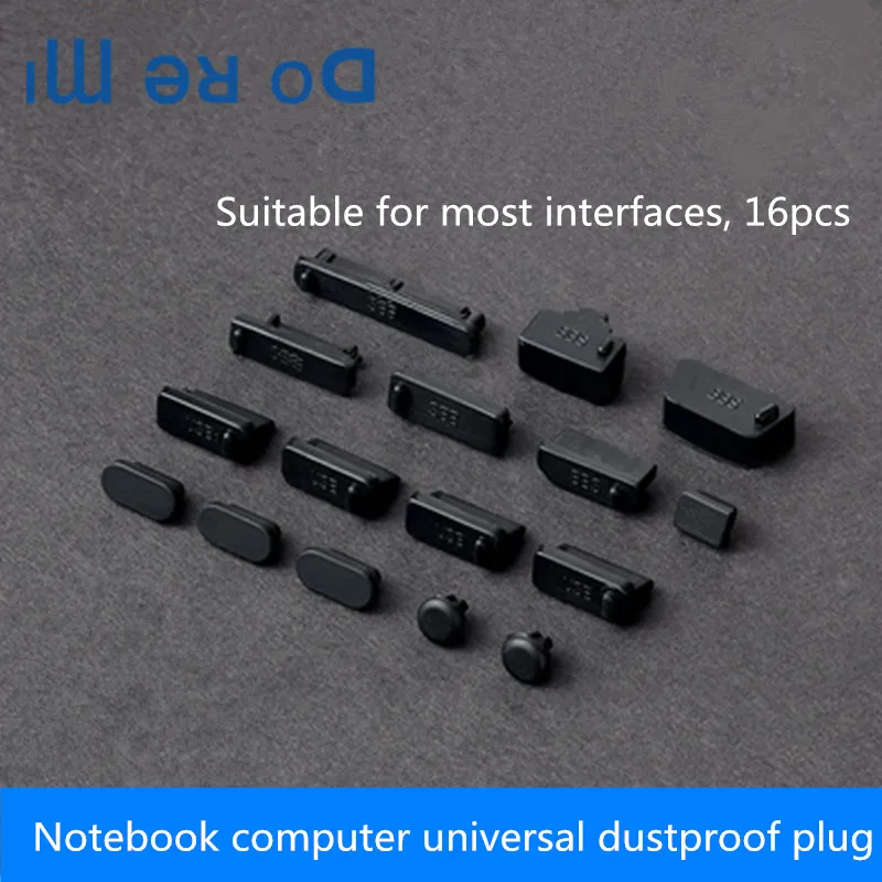 

1set of High Quality Universal Notebook Anti Dust Plug Laptop Cover Protective Stopper Usb Computer Dustproof Plug HDMI 3.5mm SD