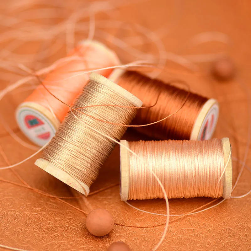 Рулон 0 3 мм линия полиамидного волокна ручная вышивка нить с кисточками 50 м