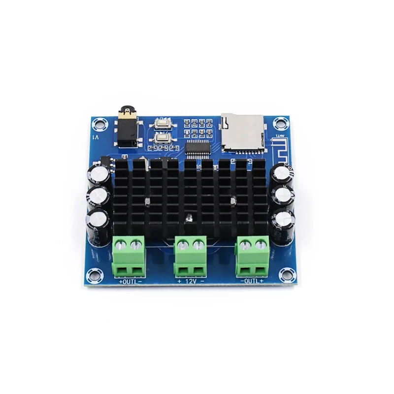 Цифровая плата усилителя мощности TDA7297 Bluetooth 5 0 2x15 Вт беспроводная стерео аудио