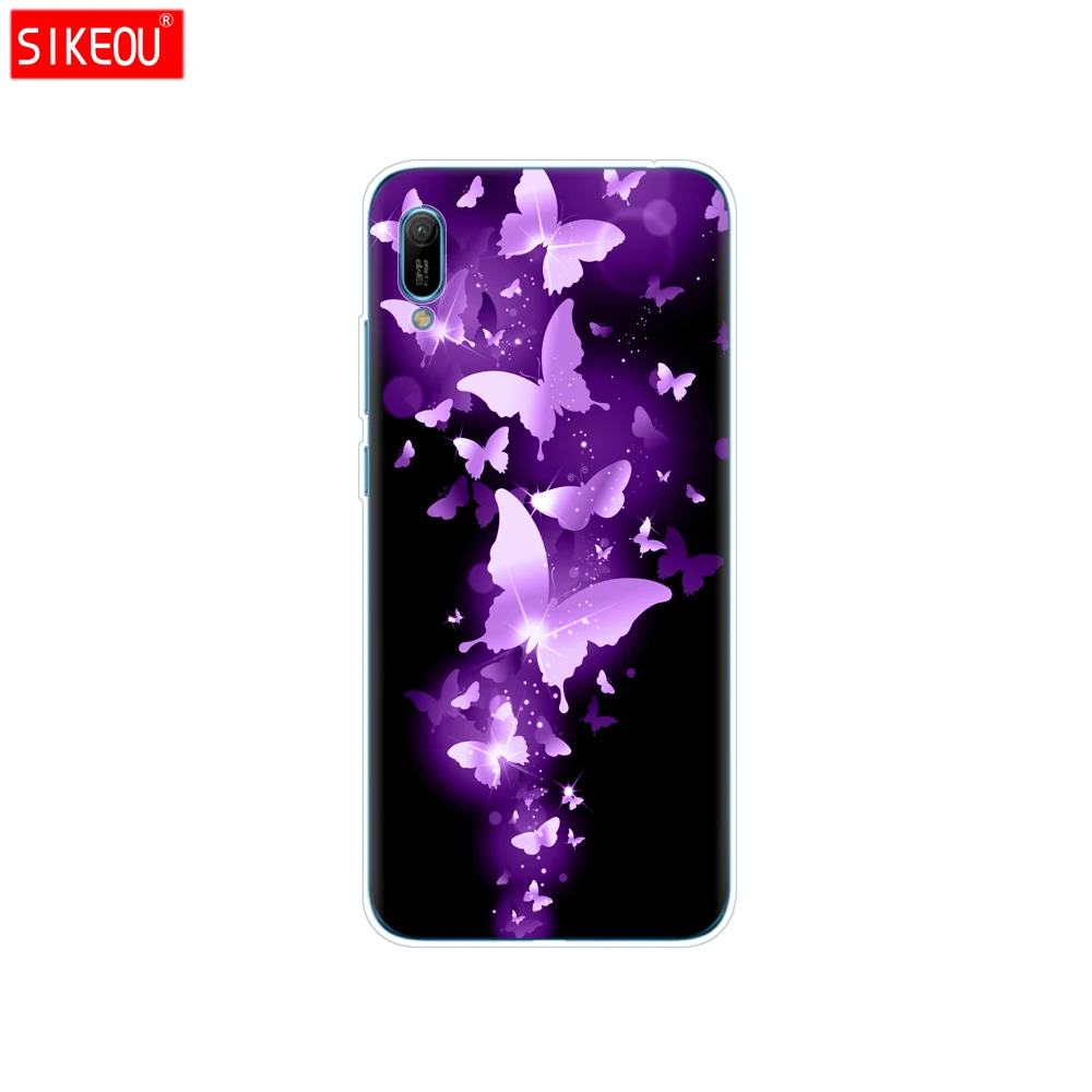 Чехол для Huawei y6 2019 чехол Y6 силиконовый из ТПУ мягкий телефона дюйма фотосессия 6 pro