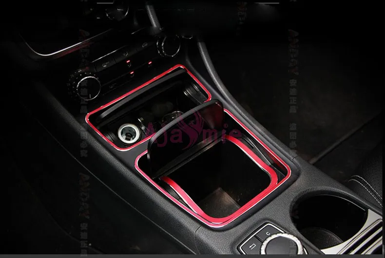 Для Mercedes Benz AMG GLA 260 CLA A200 W176 C117 W117 X156 крышка ящика для хранения пепельница красная