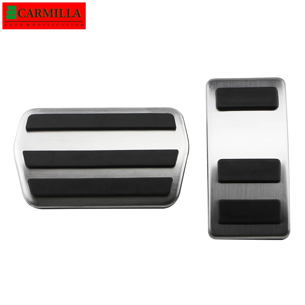 

Автомобильные педали Carmilla для Ford New Focus 4 MK4 2018 2019 2020 2021 из нержавеющей стали, Защитная крышка для автомобильной педали, аксессуары