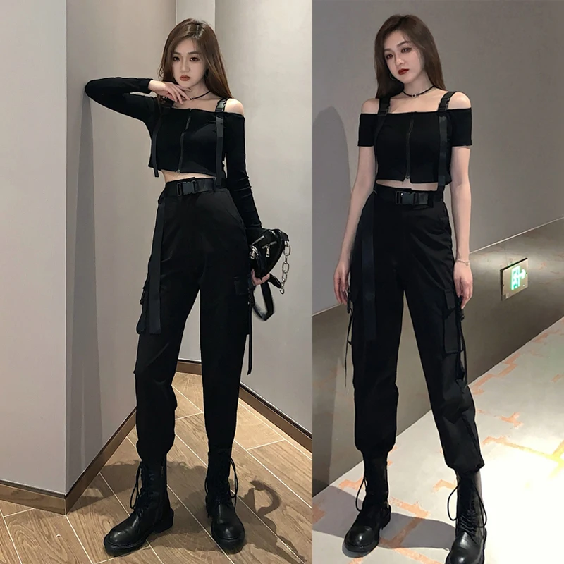 2020 черные сексуальные наряды для женщин джаз танец костюмы женский ночной клуб