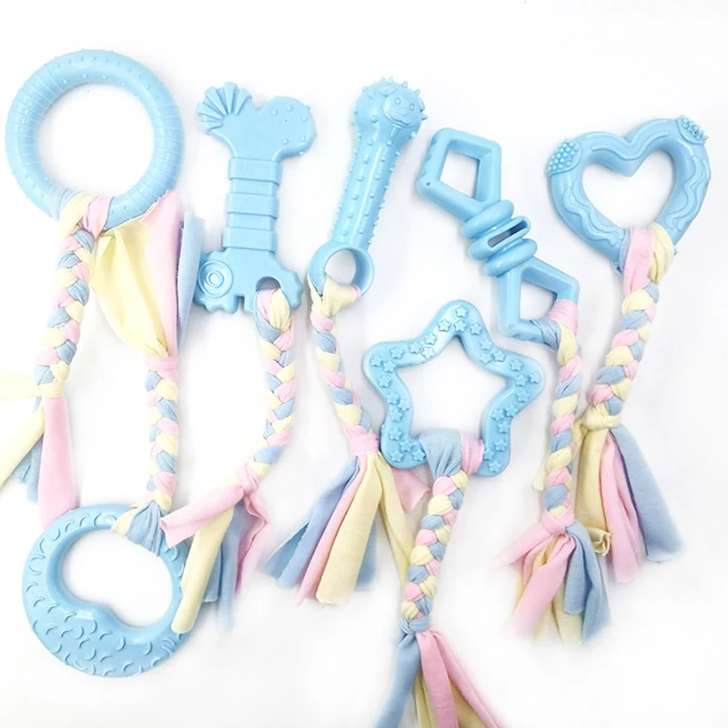 Безопасный жевательный колокольчик резиновая соска игрушка для собак чистки