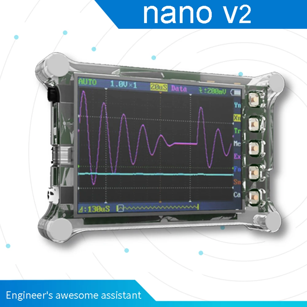 

RF Oscilloscope STM32 DevelopmentS Board Open Source Osciloscopio Analyzer Kit DSO Nano V2