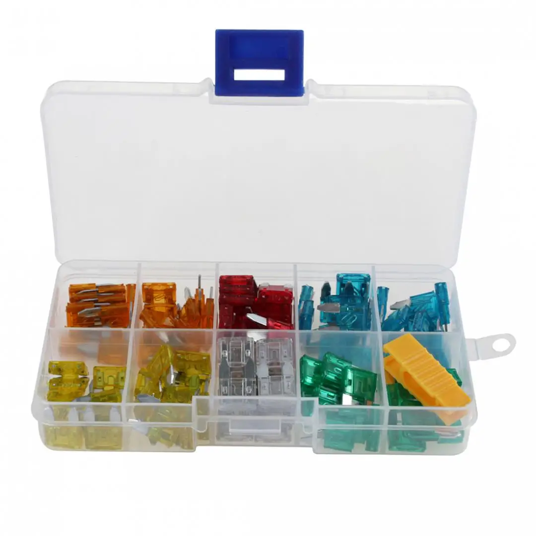 120 шт./лот Автомобильные предохранители Авто Мини Лезвие Предохранитель