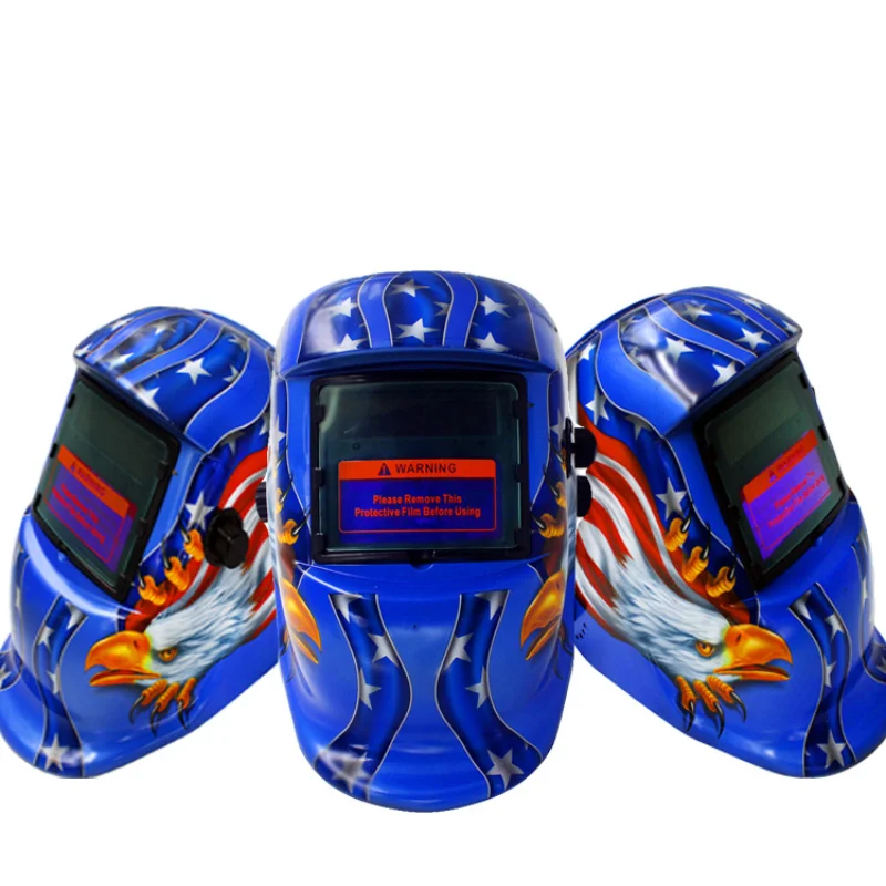 Сварочная шляпа с автоматическим затемнением на солнечной батарее