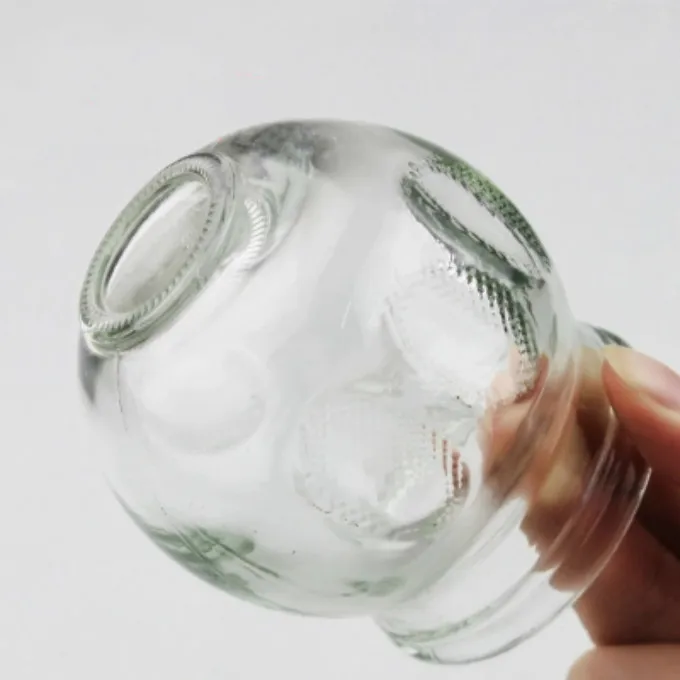 Утолщенная Стеклянная банка для огонь домашние банки китайские медицинские