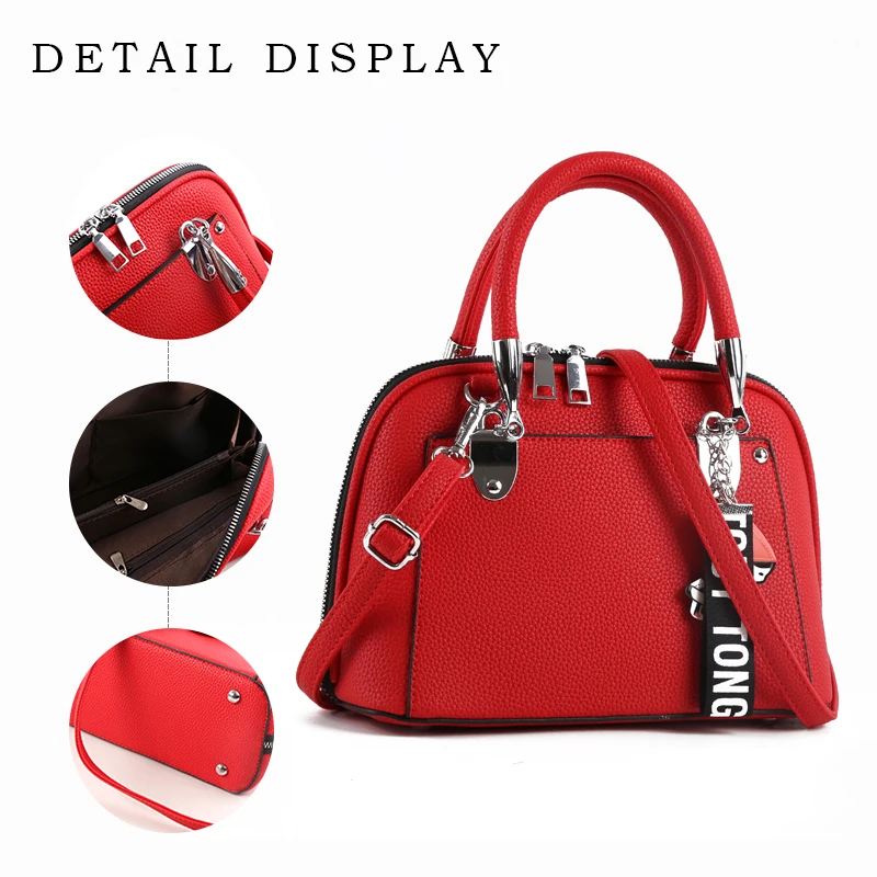 Сумка-Джокер с текстурой личи маленькая сумочка Harajuku сумка-мессенджер тренд на