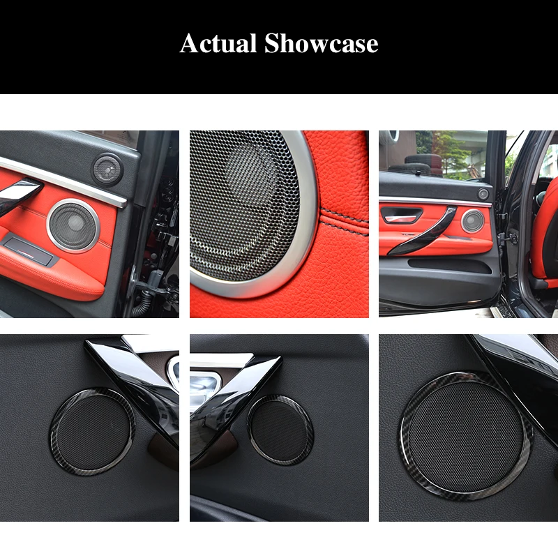 Накладки на дверные колонки для BMW LHD RHD 3 4 серии F30 F33 F36 2013 2019 аксессуары радио