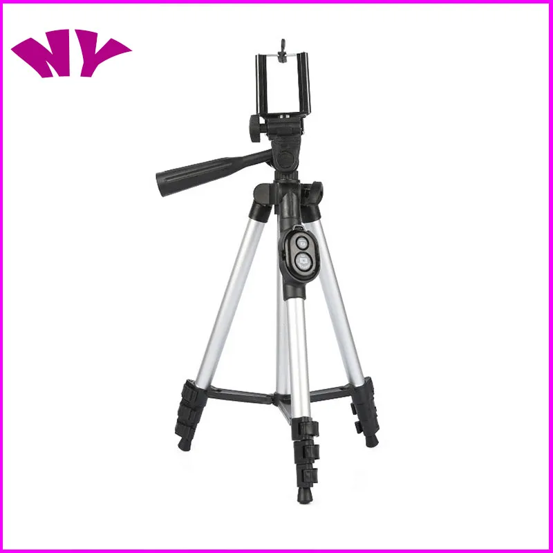 

40 Inch Tripod Lightweight Tripod With Bluetooth Camera Portable Clip Phone Stand Holder Camera Phoe Live Tiktalk NY-S3888