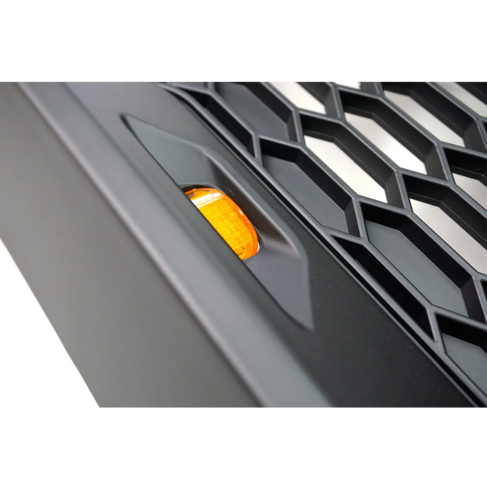 Wooba Fit 09-14 Ford F150 Raptor Style Upper Front Grille Hood Mesh ABS W/LED | Автомобили и мотоциклы