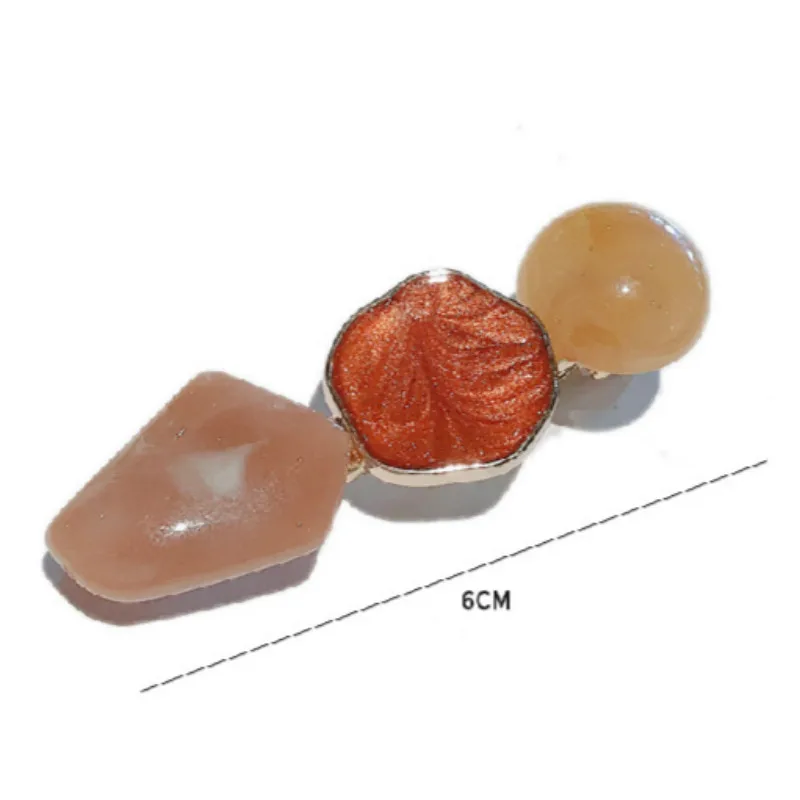 Корейская акриловая заколка для волос модная женская девочек аксессуары