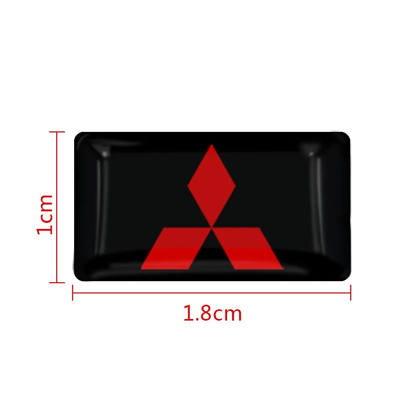 Наклейка на автомобиль 10 шт. наклейка для Mitsubishi Lancer 7 8 Outlander 3 Pajero Sport Magna ASX L200 Delica D5