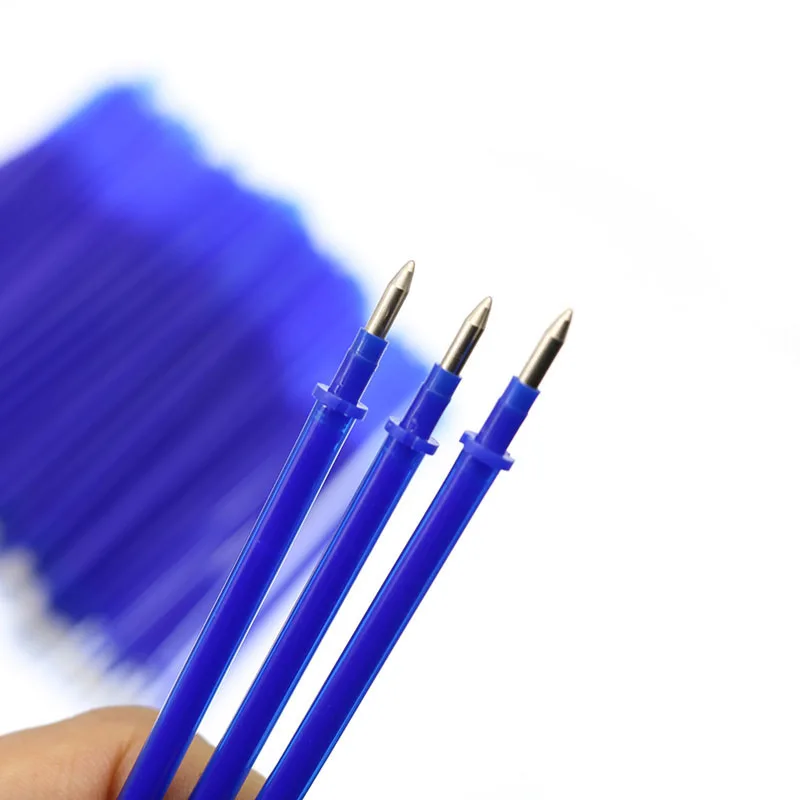100pcs/ Batch Bullet Type 0.5 Mm Erasable Pen Office Magic Gel Student Set Writing Tools Stationery School Supplies | Канцтовары для