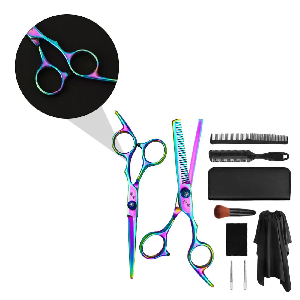 

1 Set of Hairdressing Scissors Flat Scissors Hair Cutting Supplies Hair Trimming Tool for Hair Home Barber Salon