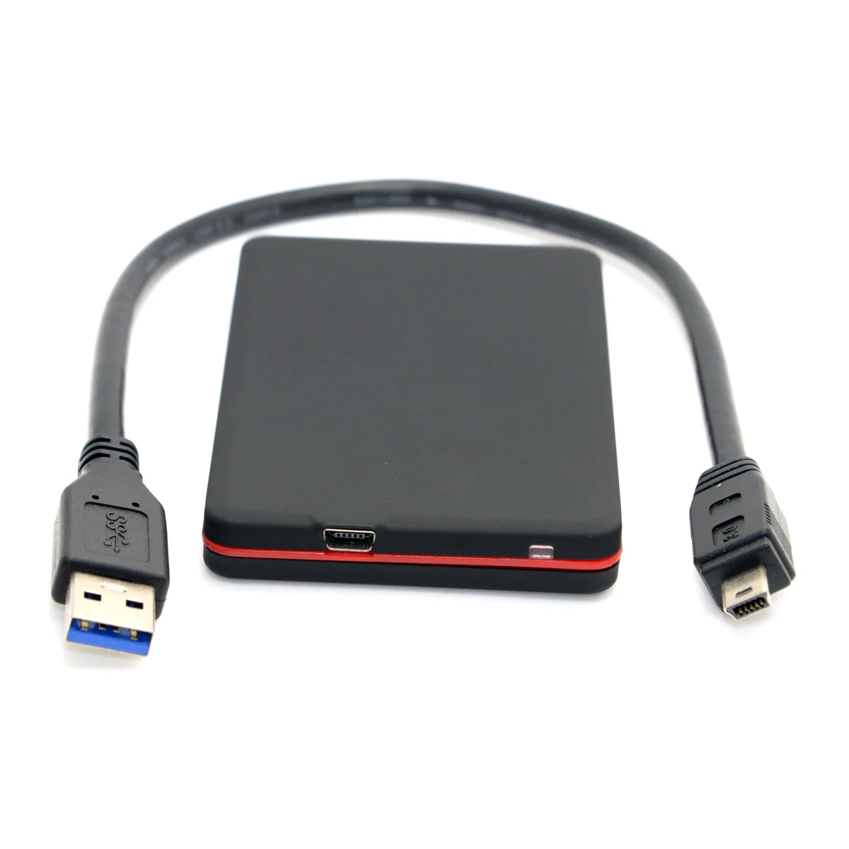 1 8 дюймовая Micro SATA 7 + 9 16pin SSD к USB 3 0 внешний жесткий диск для ноутбука армированный