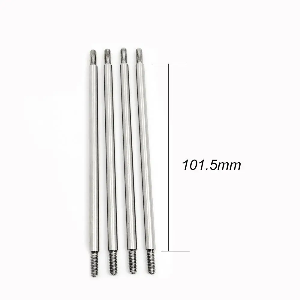 HobbyLane 8PCS Pull Rod Set TRX4 Complete Stainless Steel Links for Traxxas TRX-4 324mm Wheelbase | Игрушки и хобби