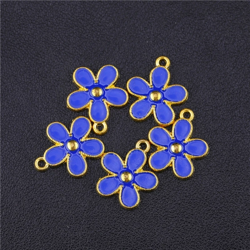 As Photo 15 Pieces Juya DIY 15 шт./лот оптовые ювелирные изделия поставки эмаль животных беспроводной мини-маршрутизатор подвески для женщин детские ювелирные изделия изготовление - Окраска металла: As Photo 15 Pieces