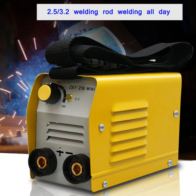 

Zx7-250 мини-аппарат для дуговой сварки Dc 220v250a бытовой инвертор для сварки из чистой меди Igbt электроинструмент для сварки сварочный аппарат