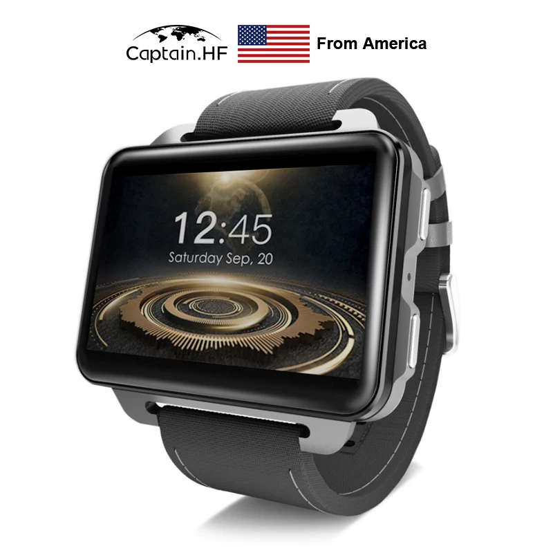 Смарт часы US Captain 2 &quotPRO 3G телефон GPS + WiFi для Android спортивный смарт браслет полный