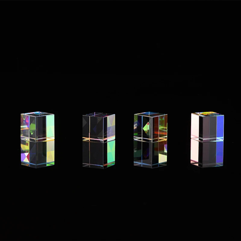 

Цветные Кубики Призма 6-сторонние яркие Кубики-комбинированные кубики Призма разделение луча оптический эксперимент фото реквизит MAZI888