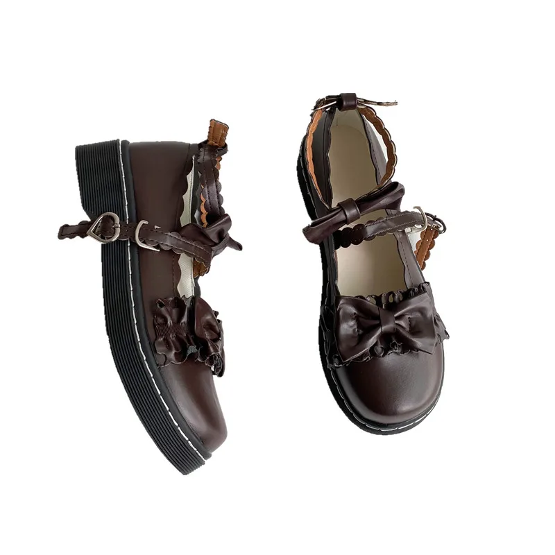 

Simple And Versatile British Style Small Leather Shoes Spring And Autumn New Retro College Style Ladies Single Shoes