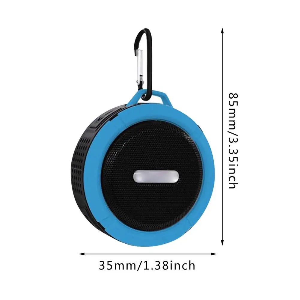 Портативная Bluetooth-колонка мини-сабвуфер стерео ударопрочный HiFi-звук Офисная