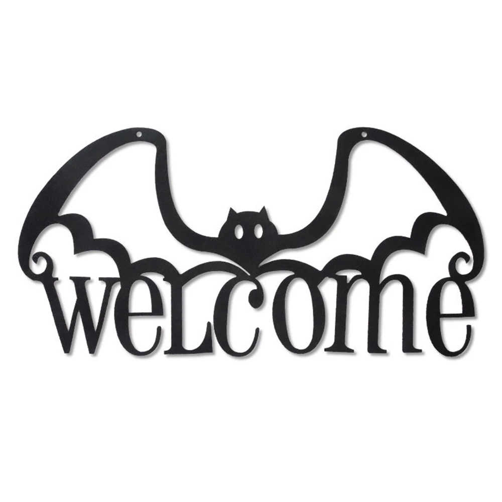 Ведьма диск вирус Хеллоуина войлока паук висит Добро пожаловать вечерние