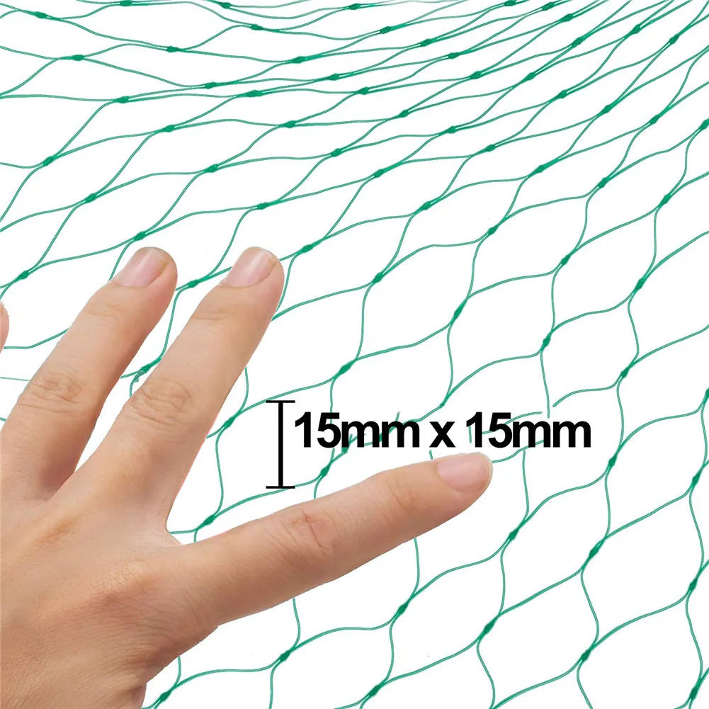 

4*6M Anti Bird Netting Plastic Pond Fruit Tree Vegetables Net Protection Crops Flower Garden Mesh Protect Garden Supplies