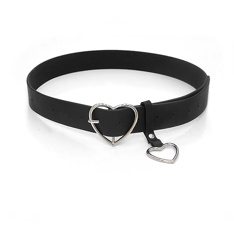 

Fashion Leather Waist Belt For Jeans Double Ring Pearl Buckle Ladies Belt For Dresses Black White Women Belt Wild Waistband