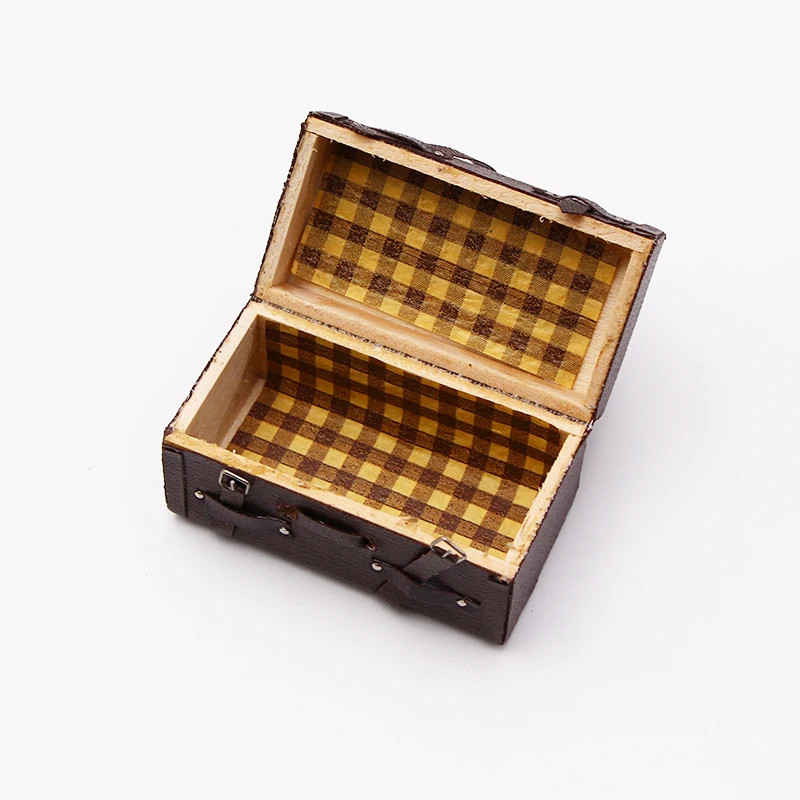 Миниатюрный Кукольный домик в ретро стиле масштаб 1/12 для ролевых игр домашняя