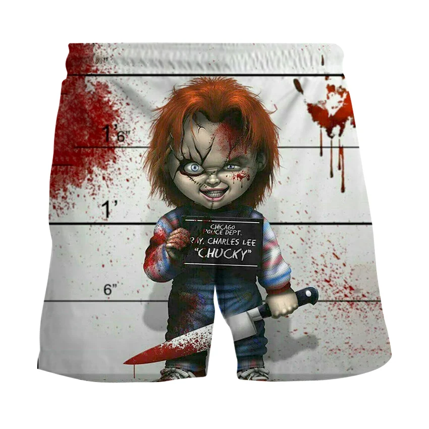 Шорты мужские/женские с 3D-принтом смешные свободные большого размера | Мужская