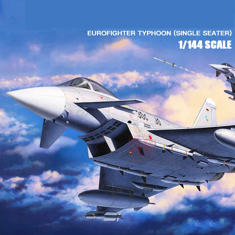 

Модель 04282 года, Одноместный самолет Eurofighter Typhoon 1/144 для взрослых