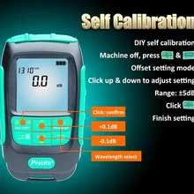 Proskit MT-7617 USB 2 in 1 LED Mini Optical Fiber Power Breakpoint Test Detector is suitable for dB, dBm, nW, mW and uW