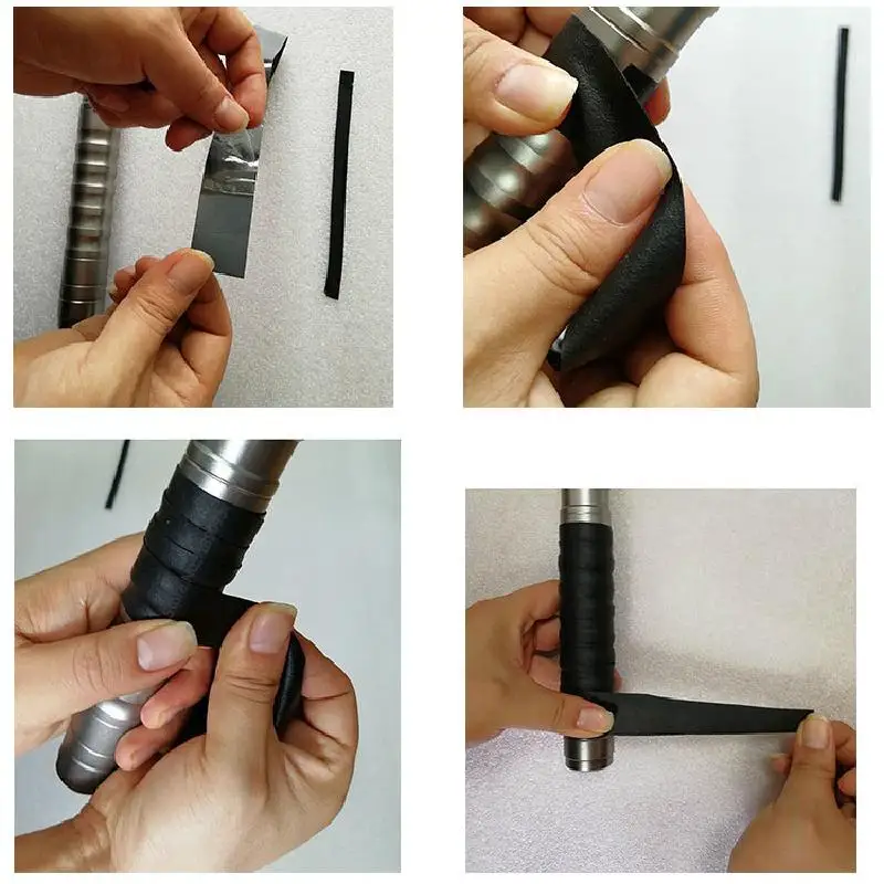 

NEW Lightsaber Hilt Color Bandage Hand Glue Anti Slip Sweat Absorbing Bandage Handle Winding PU+EVA Material with Glue 2pcs