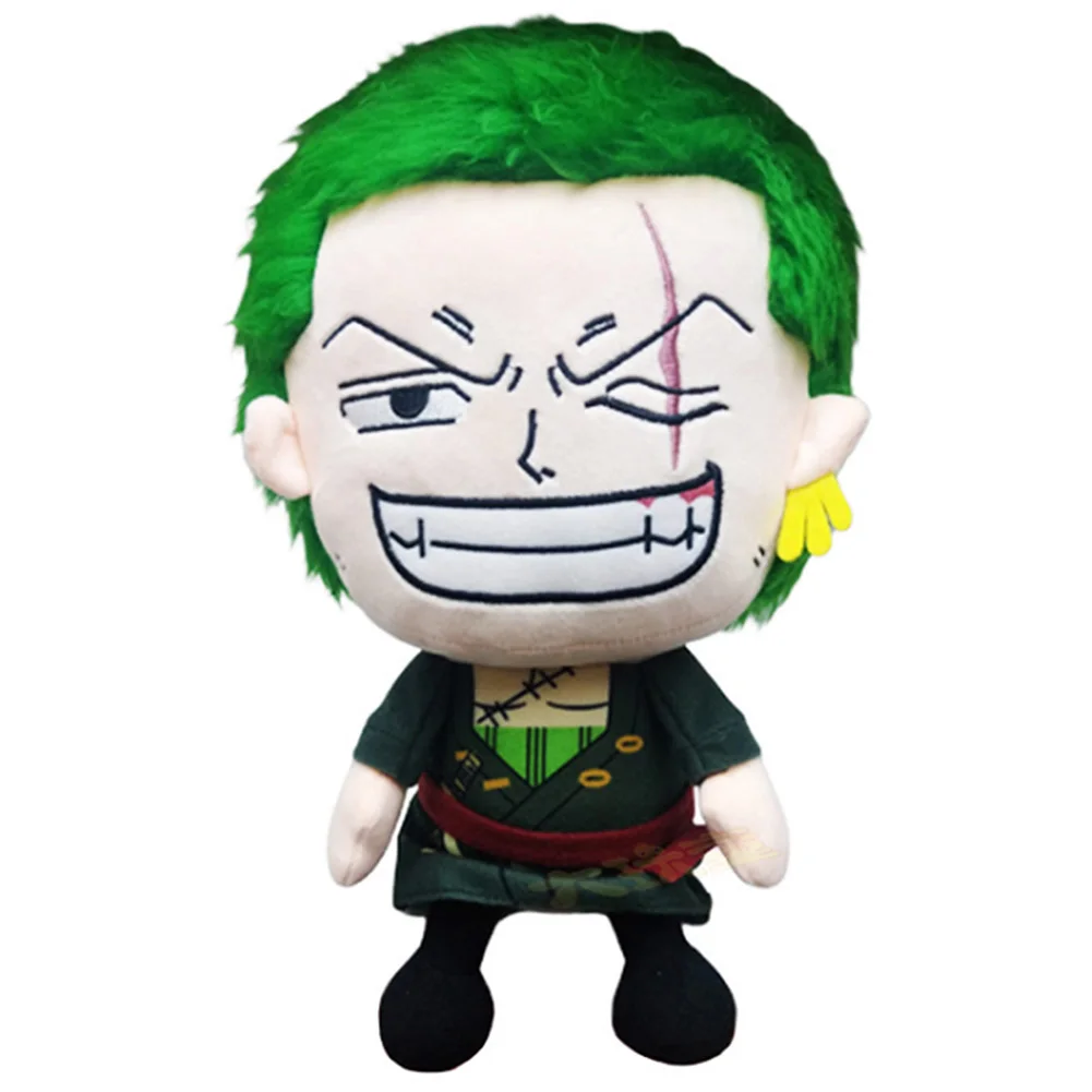 

One Piece Zoro Plush Toy Zoro Roronoa Anime Soft Stuffed Dolls Gifts
