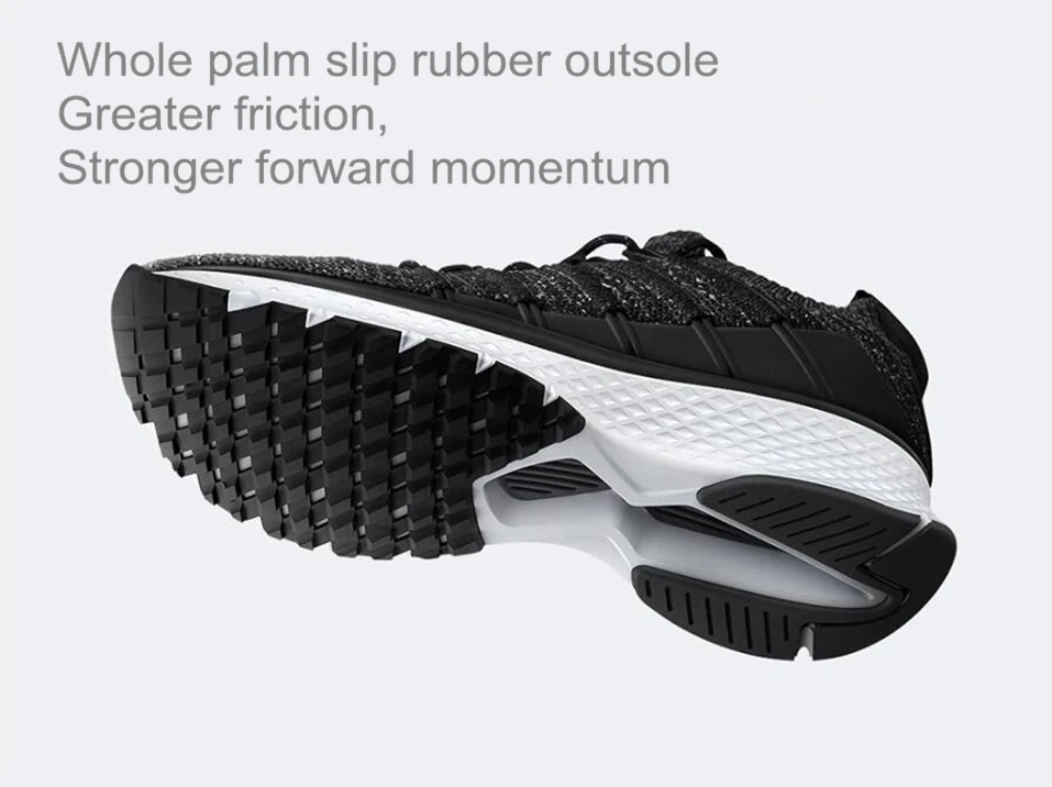 Все размеры) Xiaomi Mijia Sneaker 2 Мужская беговая Обувь Uni-moulding амортизирующая система блокировки Fishbone эластичная трикотажная вамп