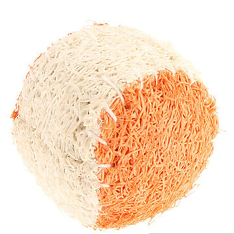 Собака жевательные игрушки для кошек чистки зубов шарики зеленый Мочалка