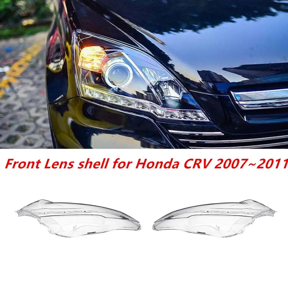 

Прозрачный абажур из поликарбоната для передней фары Honda CRV 2007 2008 2009 2010 2011