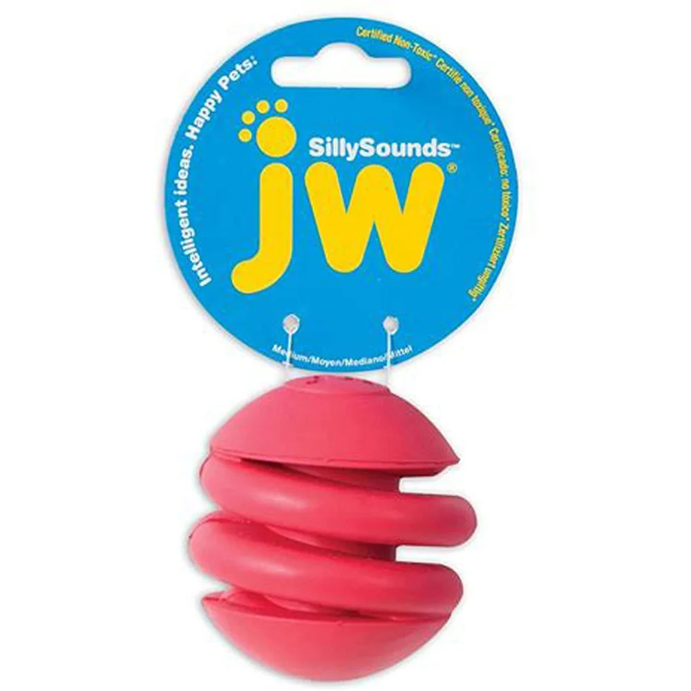 

JW Pet Company Sillysounds Spring Ball