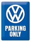 Ностальгический-Арт Ретро жестяной знак Volkswagen VW парковка только автомобиль идея подарка, металлическая настенная табличка