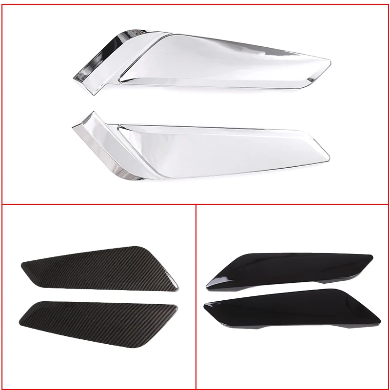 For BMW New 5 Series G30 2017-18 Car-styling Carbon Fiber Style ABS Car Fender Vents Decorative Cover Trim Sticker Accessories | Автомобили